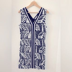 Tommy Bahama Dress Navy/White L